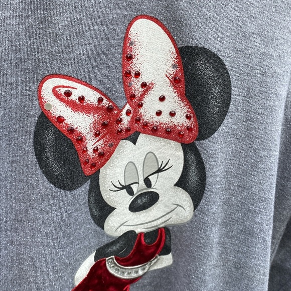 DISNEY Minnie Mouse Hoodie, XL Adult Hoodie, Great Condition, Used~6464-001 - Picture 9 of 10